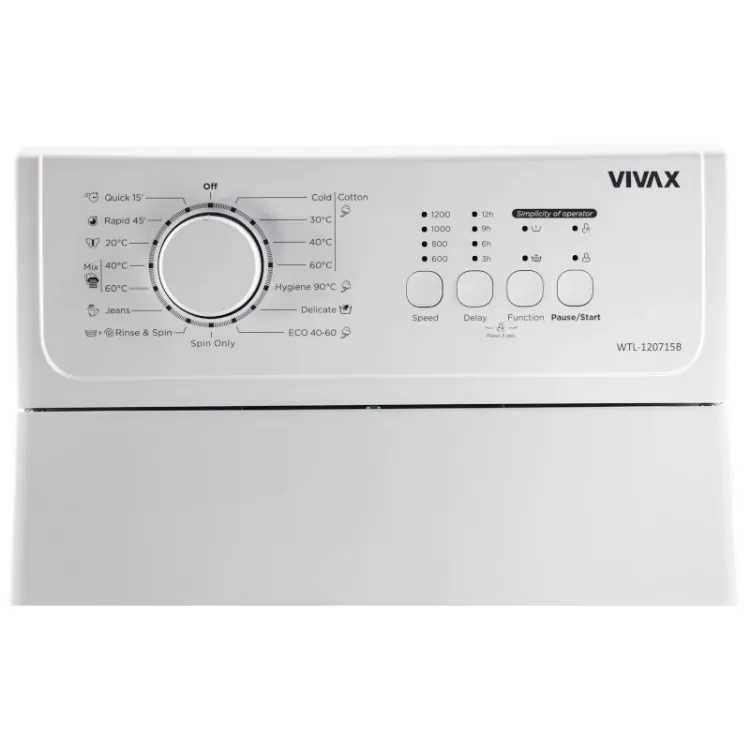 Alles VIVAX perilica rublja WTL-120715CB