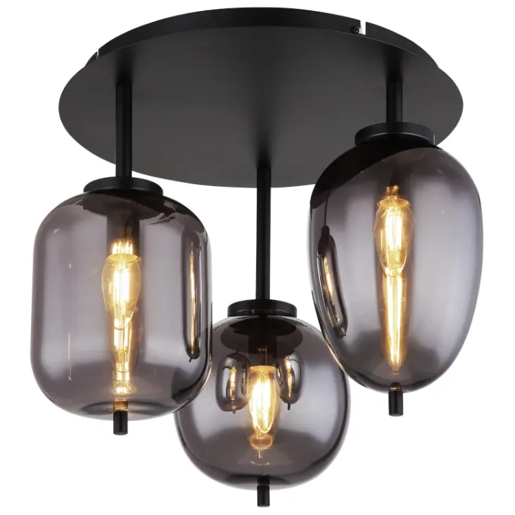 Alles GLOBO stropna svjetiljka BLACKY 15345-3D