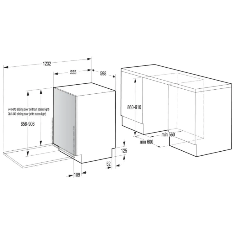 Alles GORENJE perilica posuđa ugradbena GV663B65XXL