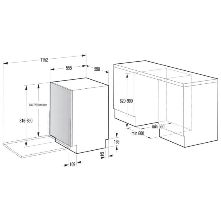 Alles GORENJE perilica posuđa ugradbena GV642C65