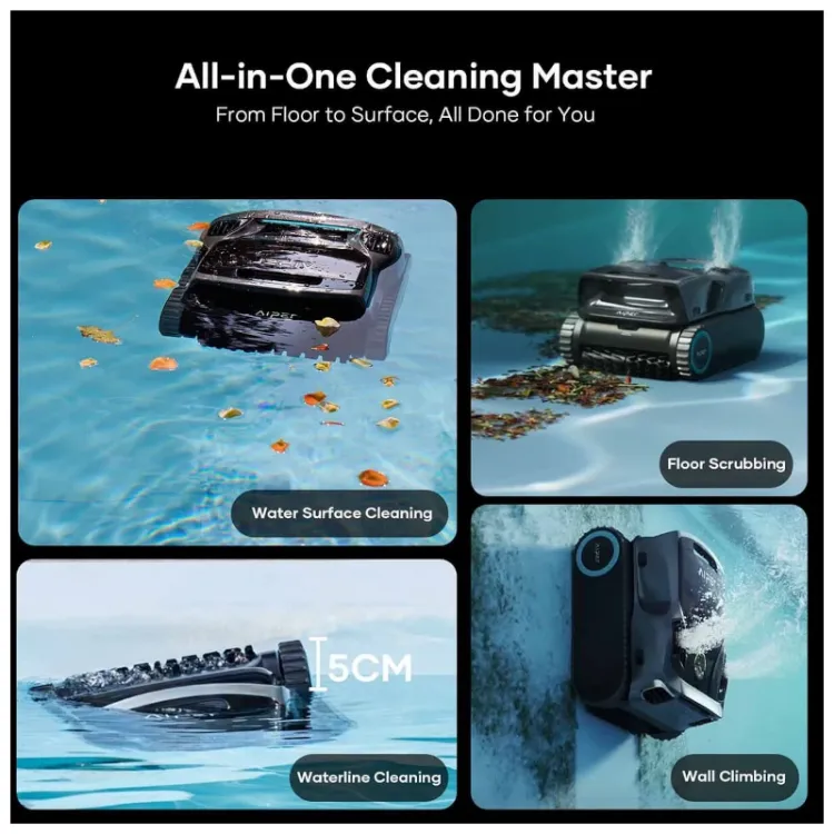Alles AIPER robot usisavač za bazen SCUBA X1 PRO MAX