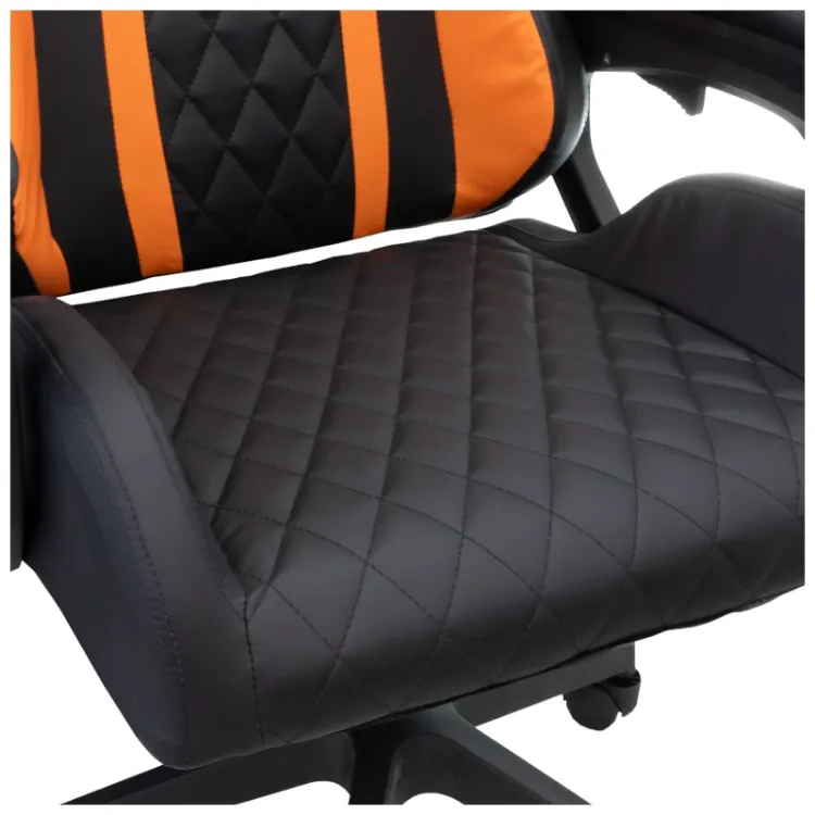 Alles BARACUDA stolica gaming WHALE CRNO/NARANČASTA