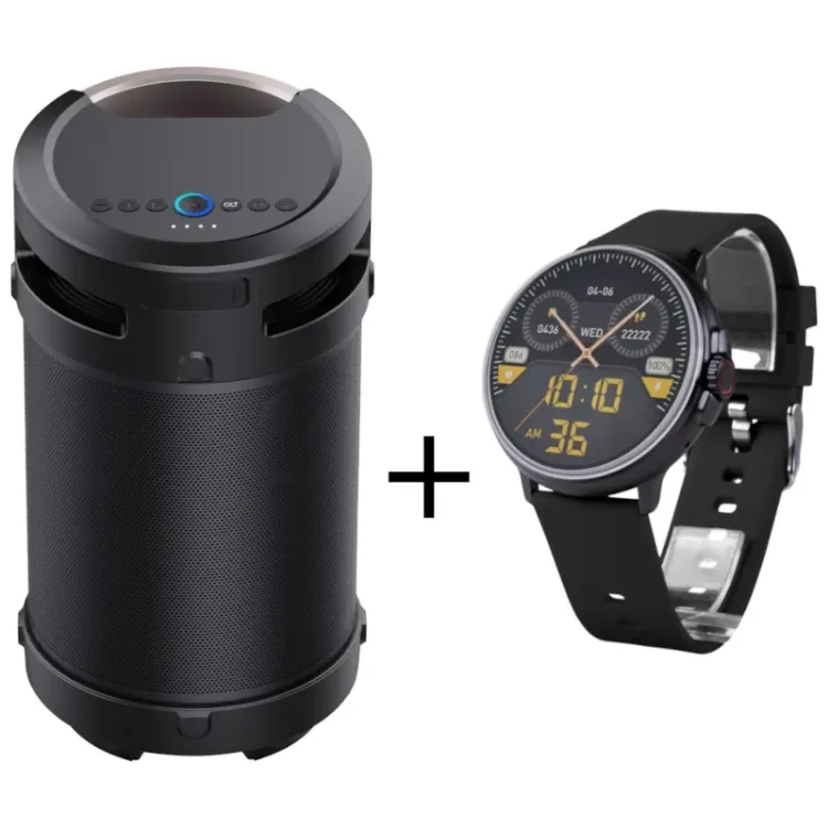 Alles VIVAX bluetooth zvučnik BS-700 + pametni sat LIFE PRO 2 crni
