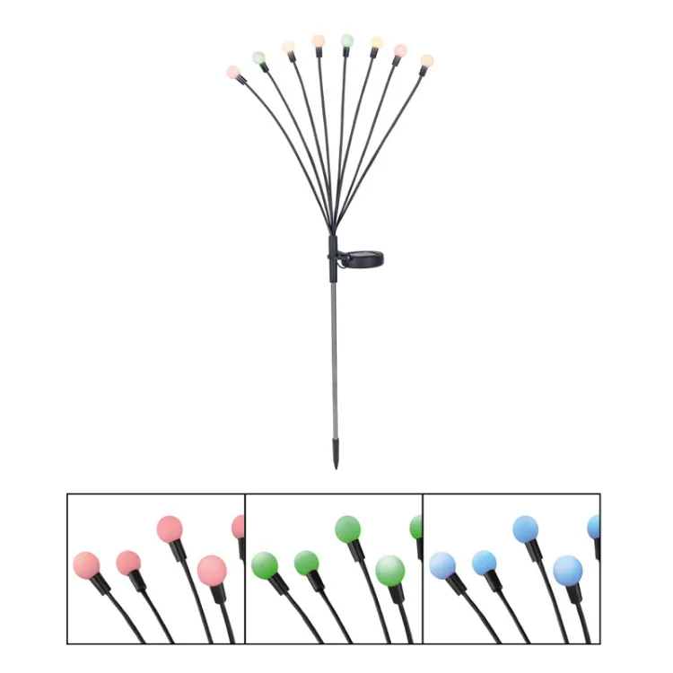 Alles GLOBO LED solarna svjetiljka SOLAR 336090-8RGB