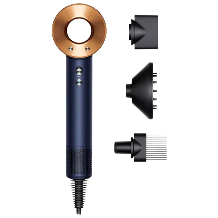Alles DYSON sušilo za kosu Supersonic HD07 Prussian Blue/ Rich Copper (Curly+Coily)
