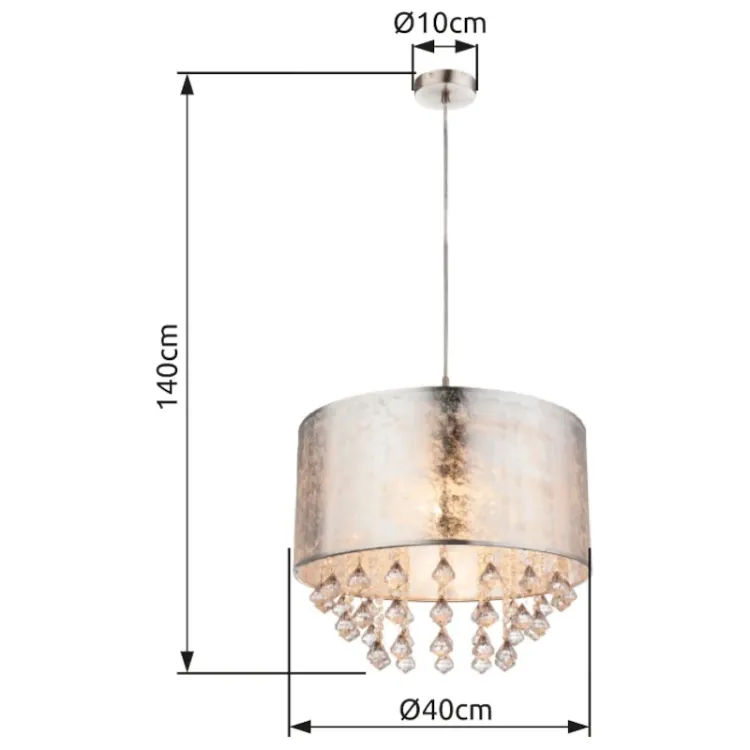 Alles GLOBO visilica AMY I 15188H3