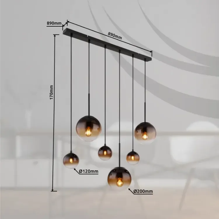Alles GLOBO visilica HALLIE 15167-6