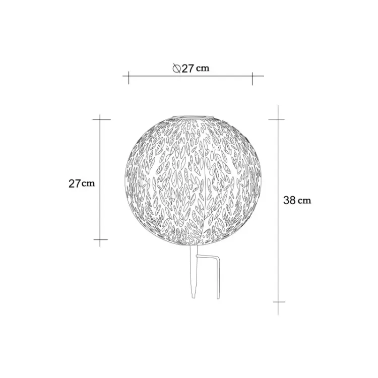 Alles GLOBO LED solarna svjetiljka 33627
