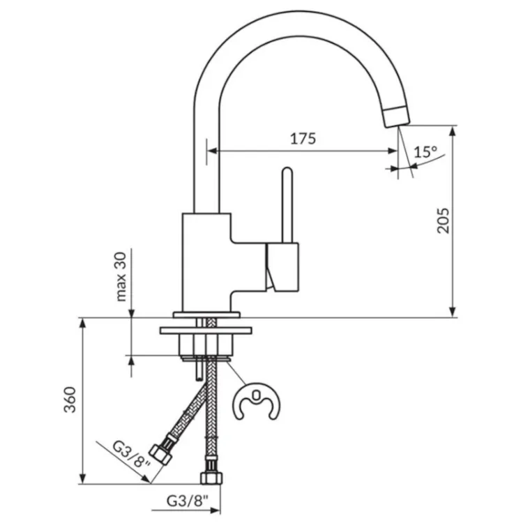 Alles SHR slavina SELENA mat crna