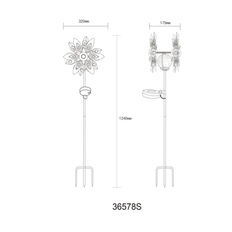 Alles GLOBO LED solarna svjetiljka 36578S