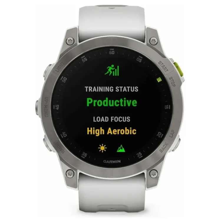 Alles GARMIN pametni sat EPIX Gen 2 SAPPHIRE 47mm White Titanium