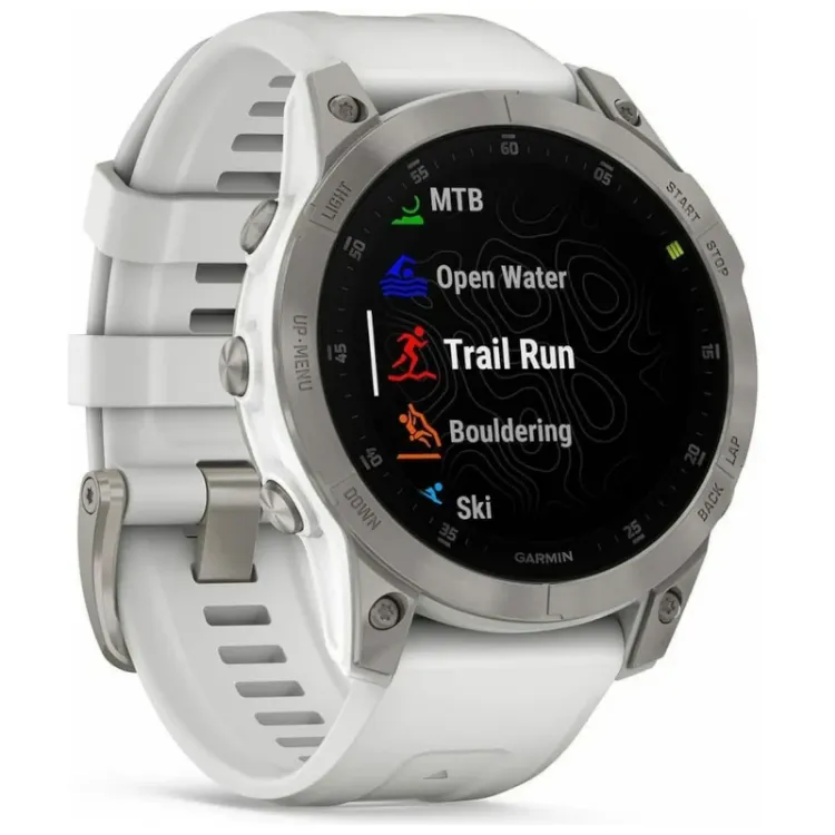 Alles GARMIN pametni sat EPIX Gen 2 SAPPHIRE 47mm White Titanium