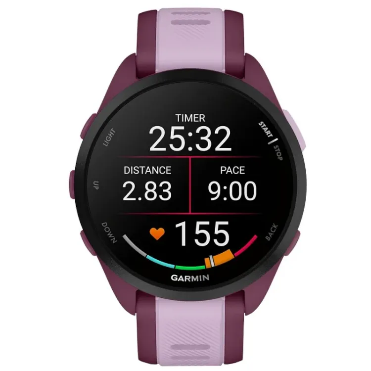 Alles GARMIN pametni sat FORERUNNER 165 Music Berry Lilac