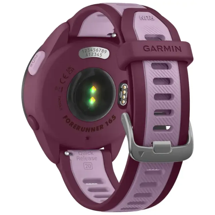 Alles GARMIN pametni sat FORERUNNER 165 Music Berry Lilac