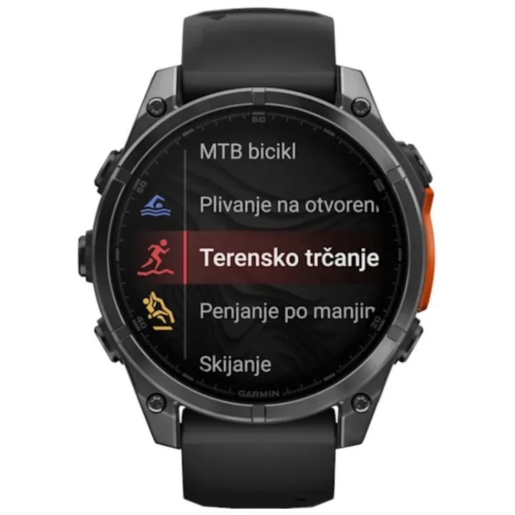 Alles GARMIN pametni sat FENIX 8 AMOLED 47mm Slate Gray
