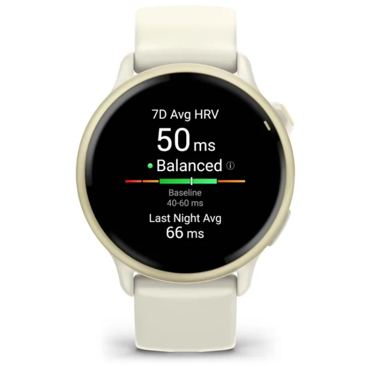 Alles GARMIN pametni sat VIVOACTIVE 6 Bone/Lunar Gold