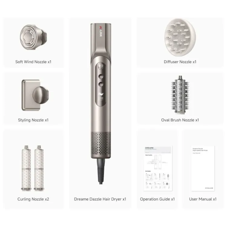 Alles DREAME stilizator za kosu DAZZLE