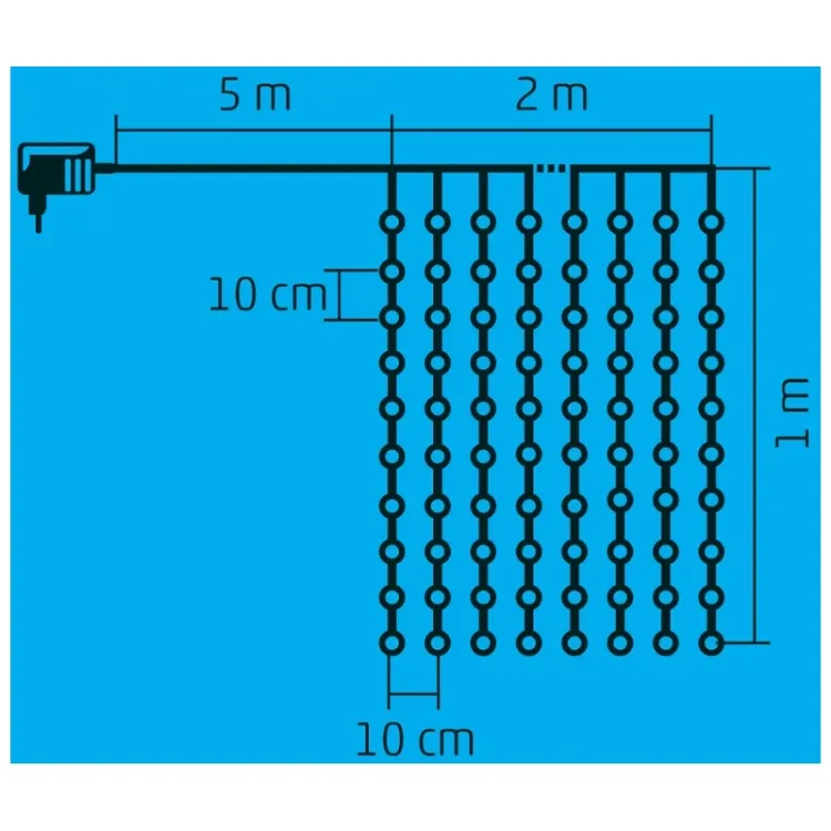 Alles HOME dekorativna LED rasvjeta KAF 210LC/WW