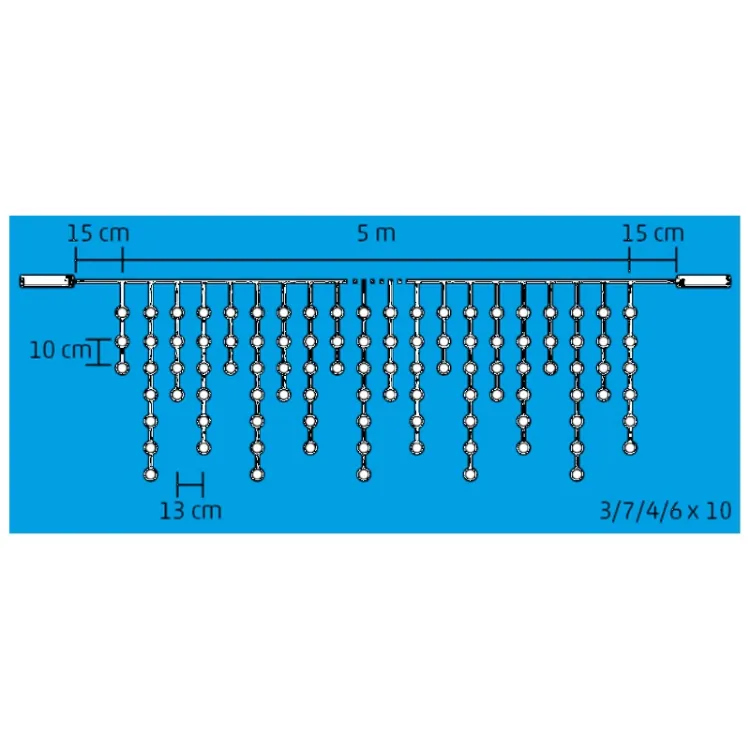 Alles HOME dekorativna LED rasvjeta DLFJ 200F/WW