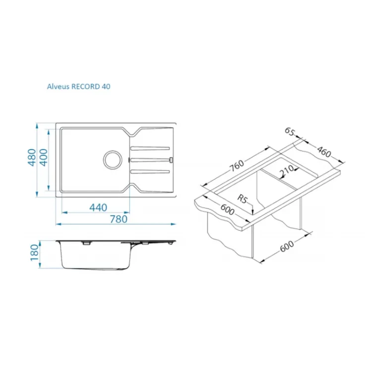 Alles ALVEUS sudoper RECORD 40 + slavina JANA G91