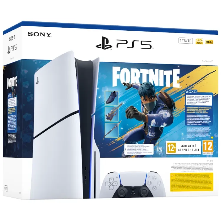 Alles PLAYSTATION 5 Slim E chassis + Fortnite Flowering Chaos VCH