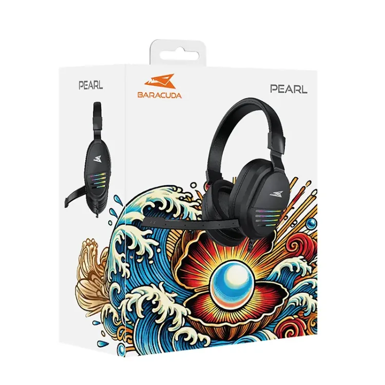 Alles BARACUDA slušalice gaming Pearl BGH-011 crne