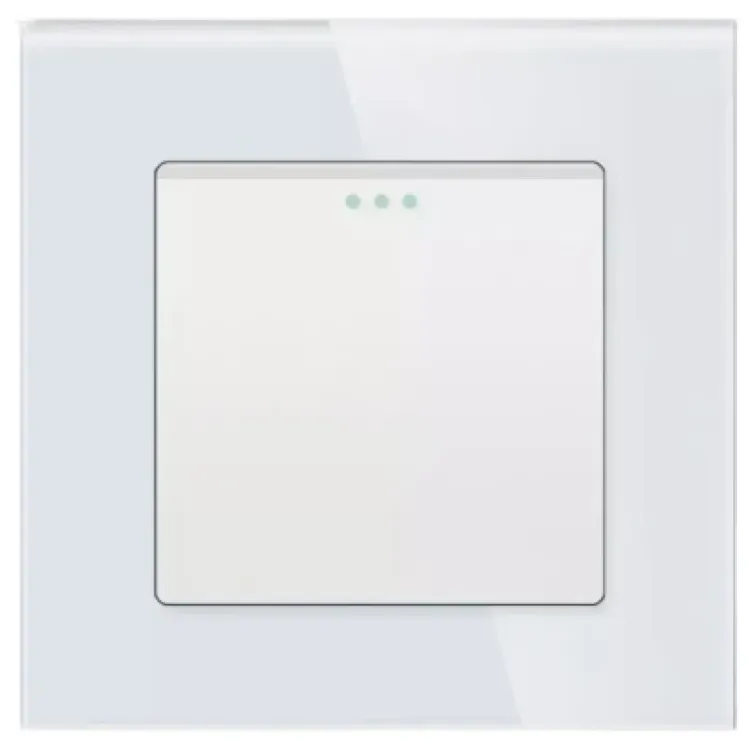 Alles DESIGN LINE jednopolni mehanički prekidač s indikacijom BIJELI