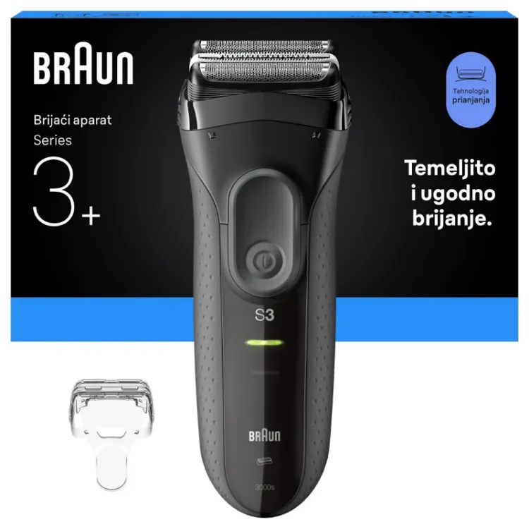 Alles BRAUN brijaći aparat 3000s Crni