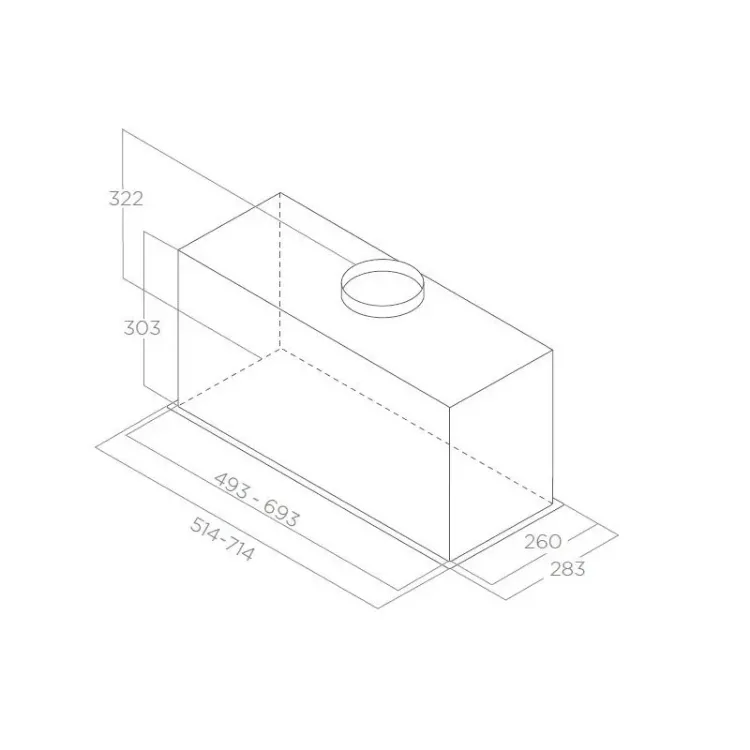 Alles ELICA napa LANE BL MAT/A/52