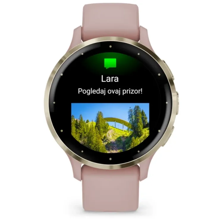 Alles GARMIN pametni sat VENU 3S DUST ROSE SOFT GOLD