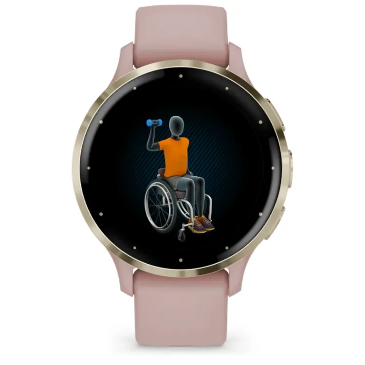 Alles GARMIN pametni sat VENU 3S DUST ROSE SOFT GOLD