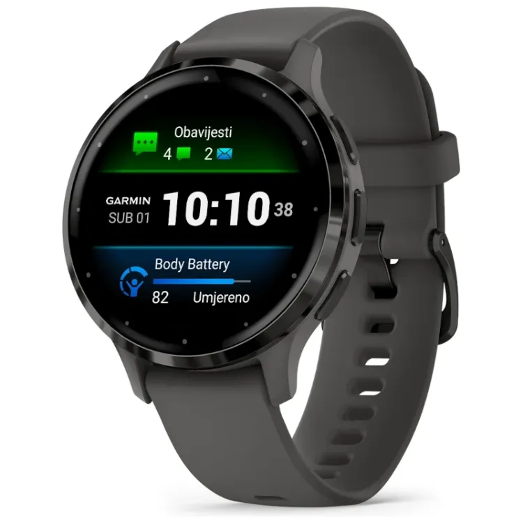 Alles GARMIN pametni sat VENU 3S PEBBLE GRAY SLATE