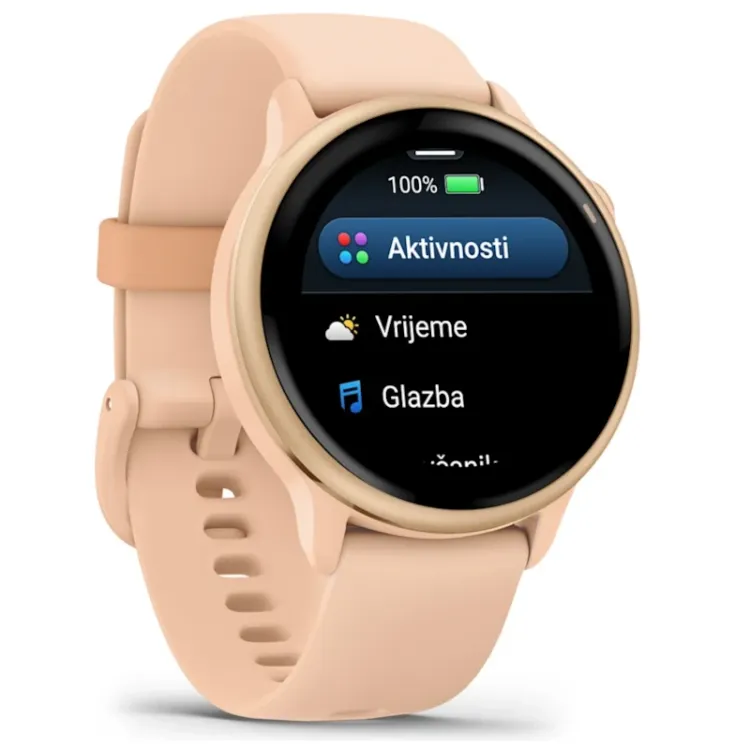 Alles GARMIN pametni sat VIVOACTIVE 6 Pink Dawn/P. Dawn Metallic
