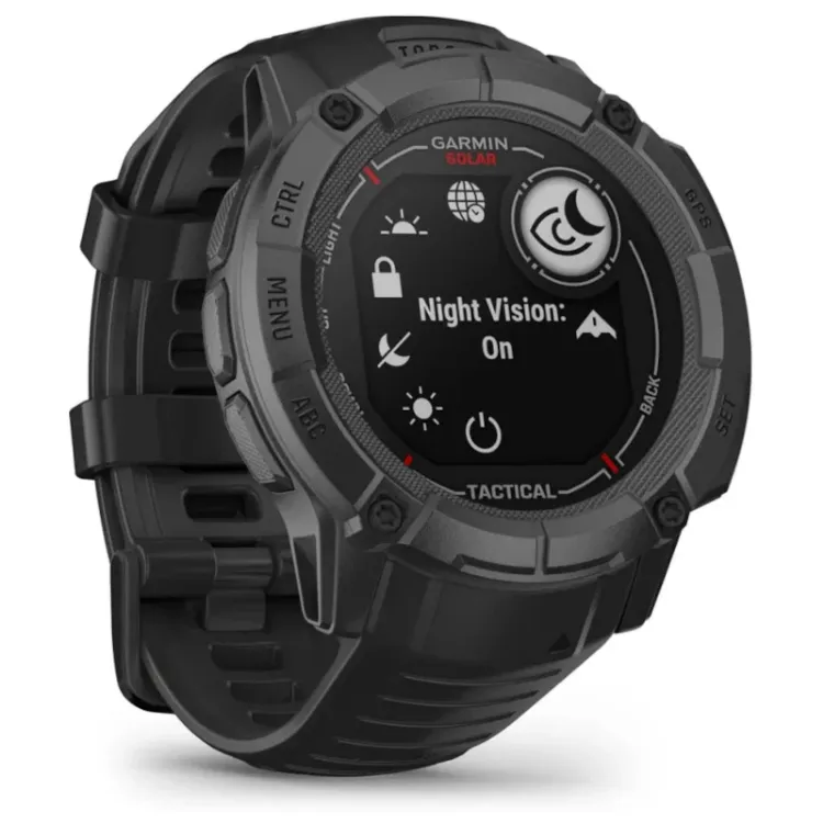 Alles GARMIN pametni sat INSTINCT 2X SOLAR TACTICAL EDITION Black