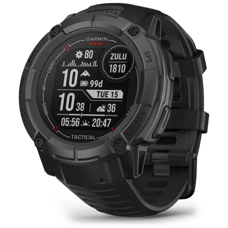 Alles GARMIN pametni sat INSTINCT 2X SOLAR TACTICAL EDITION Black