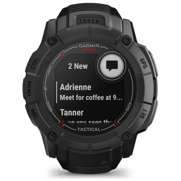 Alles GARMIN pametni sat INSTINCT 2X SOLAR TACTICAL EDITION Black