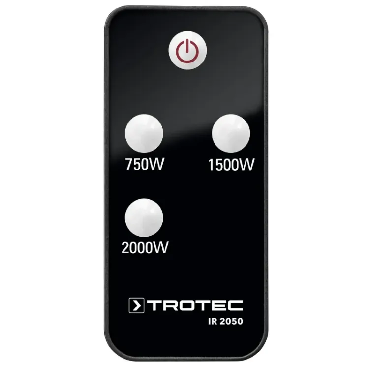 Alles TROTEC grijalica infracrvena s daljinskim IR 2050