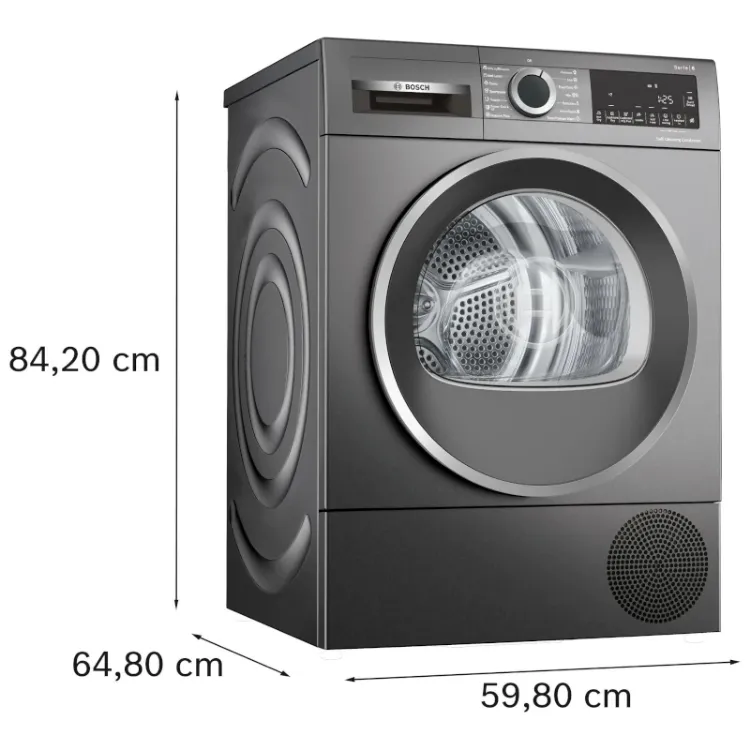 Alles BOSCH sušilica rublja WQG245DREU