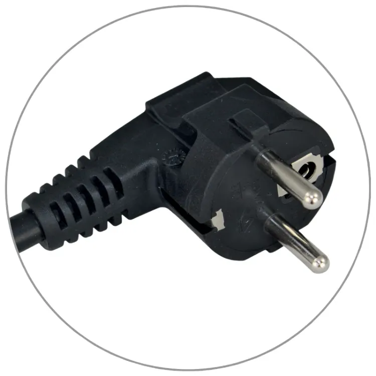 Alles COMMEL priključni kabel 2m 16A 0615X CRNI