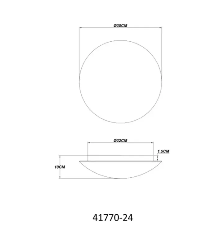 Alles GLOBO LED stropna svjetiljka PATRICIA 41770-24