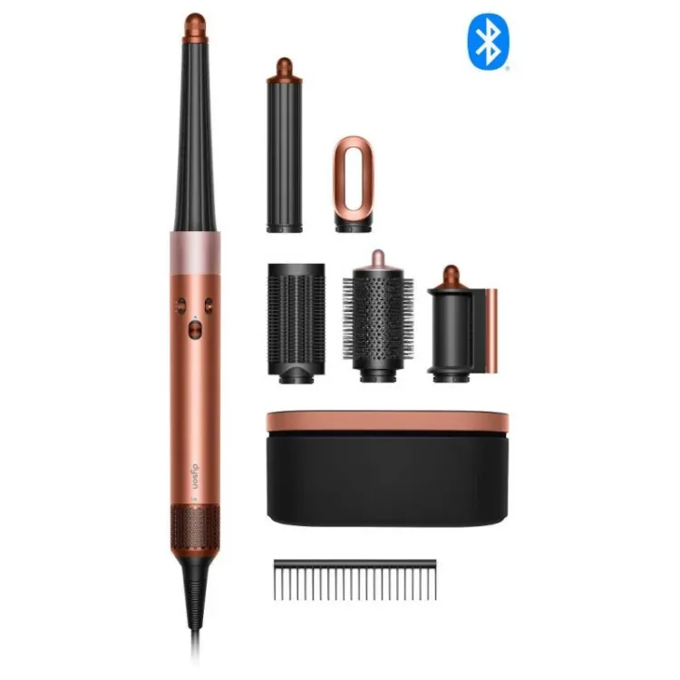 Alles DYSON stilizator za kosu Airwrap i.d. Amber Silk/Pink Champagne Straight+Wavy