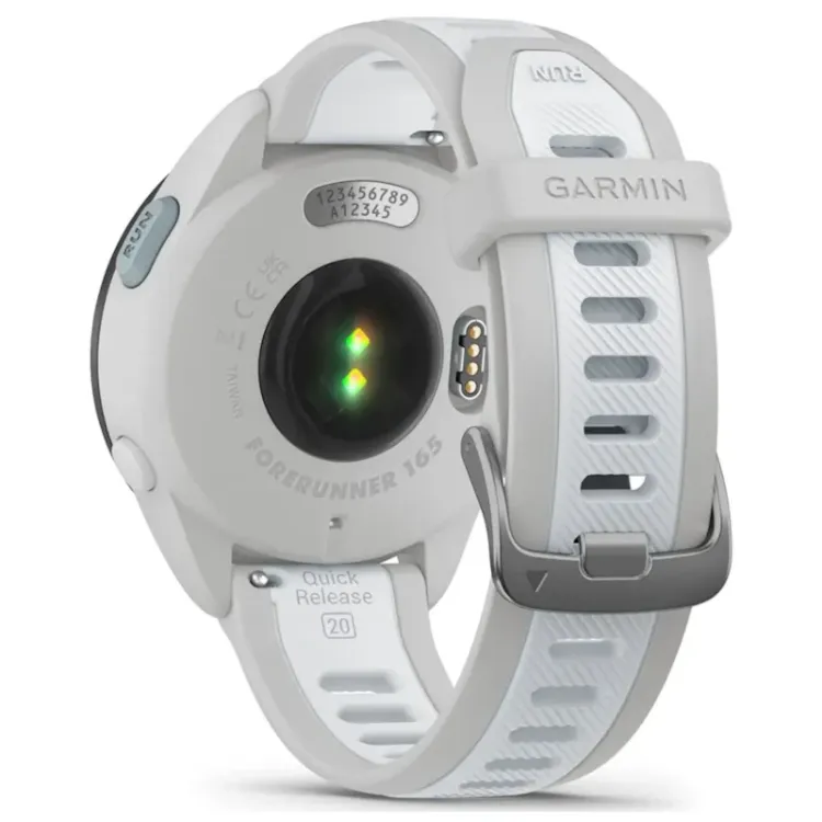 Alles GARMIN pametni sat FORERUNNER 165 Mist Gray Whitestone