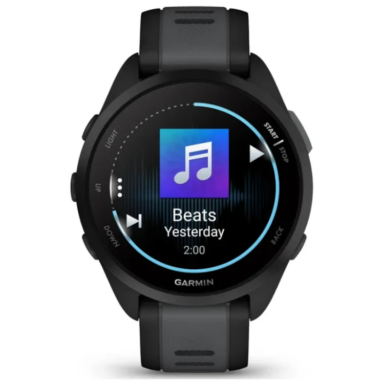 Alles GARMIN pametni sat FORERUNNER 165 Music Black Slate Grey