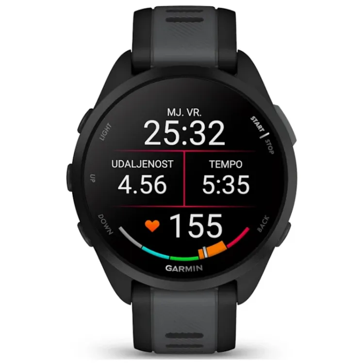 Alles GARMIN pametni sat FORERUNNER 165 Music Black Slate Grey