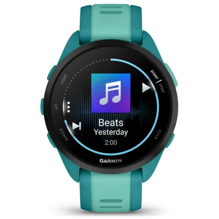 Alles GARMIN pametni sat FORERUNNER 165 Music Turquoise Aqua