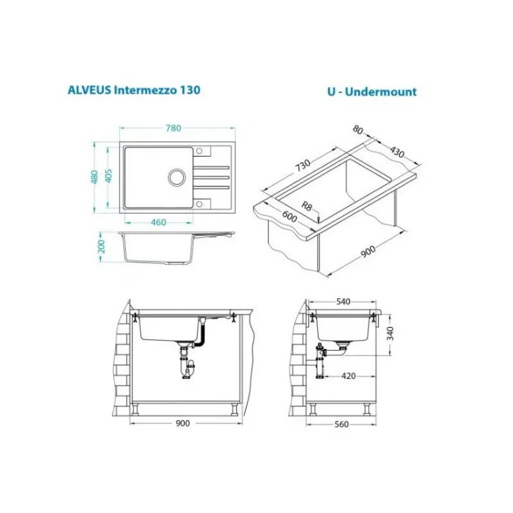 Alles ALVEUS sudoper INTERMEZZO 130 Biege