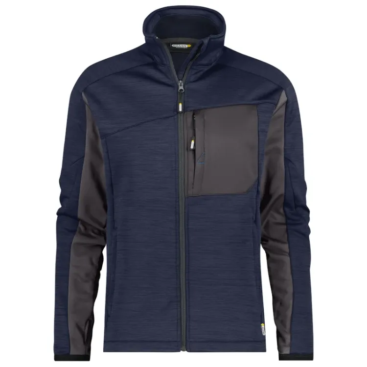 Alles DASSY jakna flis CONVEX MIDNIGHTBLUE/SIVA vel. M