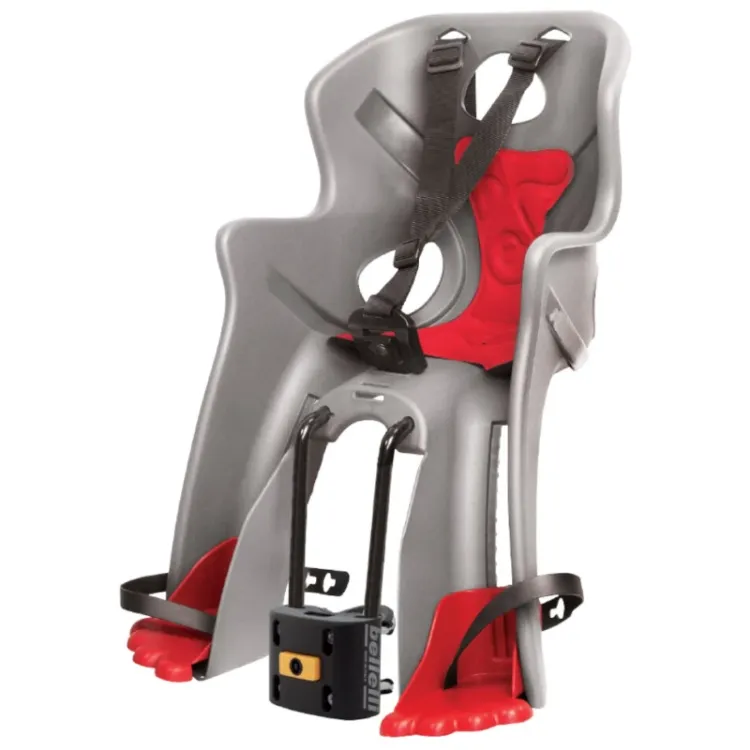 Alles BELLELI sjedalica za bicikl RABBIT B-FIX SILVER