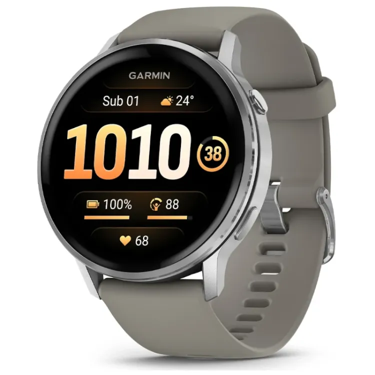 Alles GARMIN pametni sat VENU 4 45mm Silver Gray