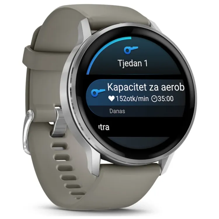 Alles GARMIN pametni sat VENU 4 45mm Silver Gray